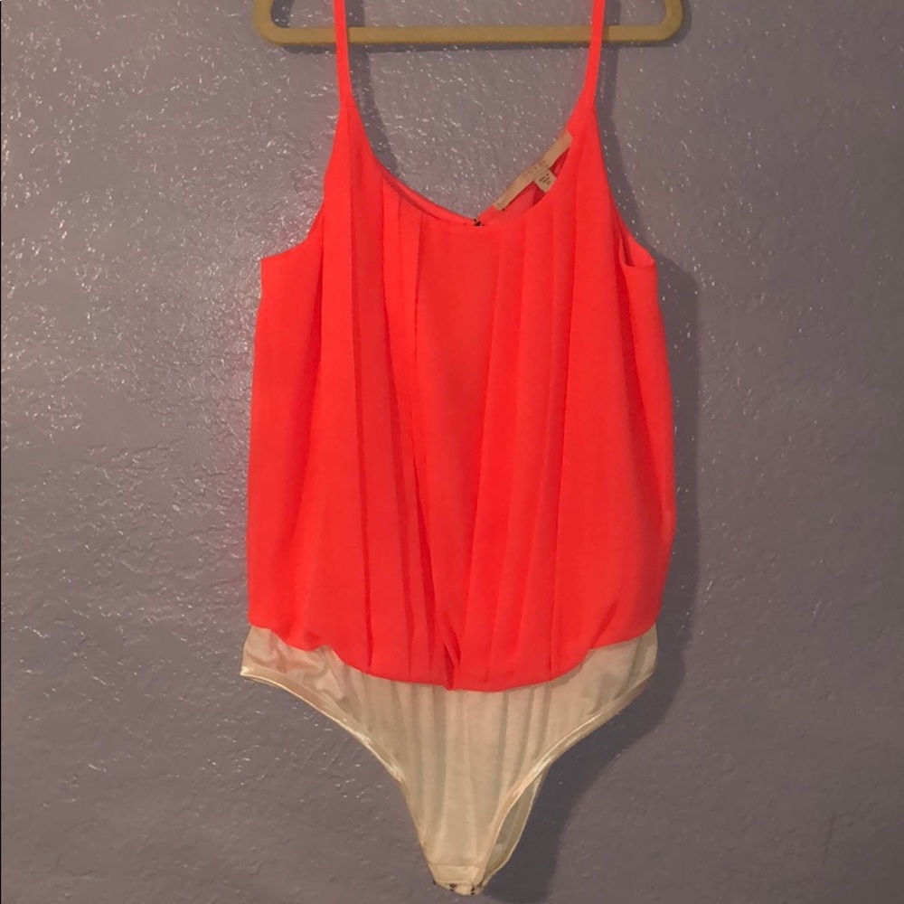 Coral Blouse
